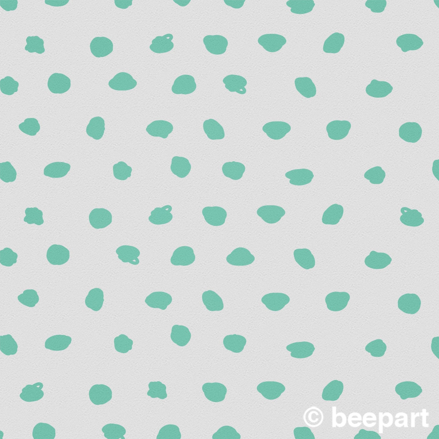 Dalmatian Print Wall Decals | Polka Dot Vinyl Decal Pattern Set | beepart