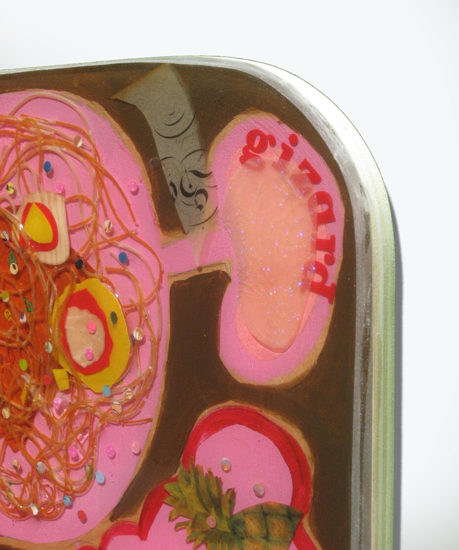 memories of the spagetti dinner decoupage