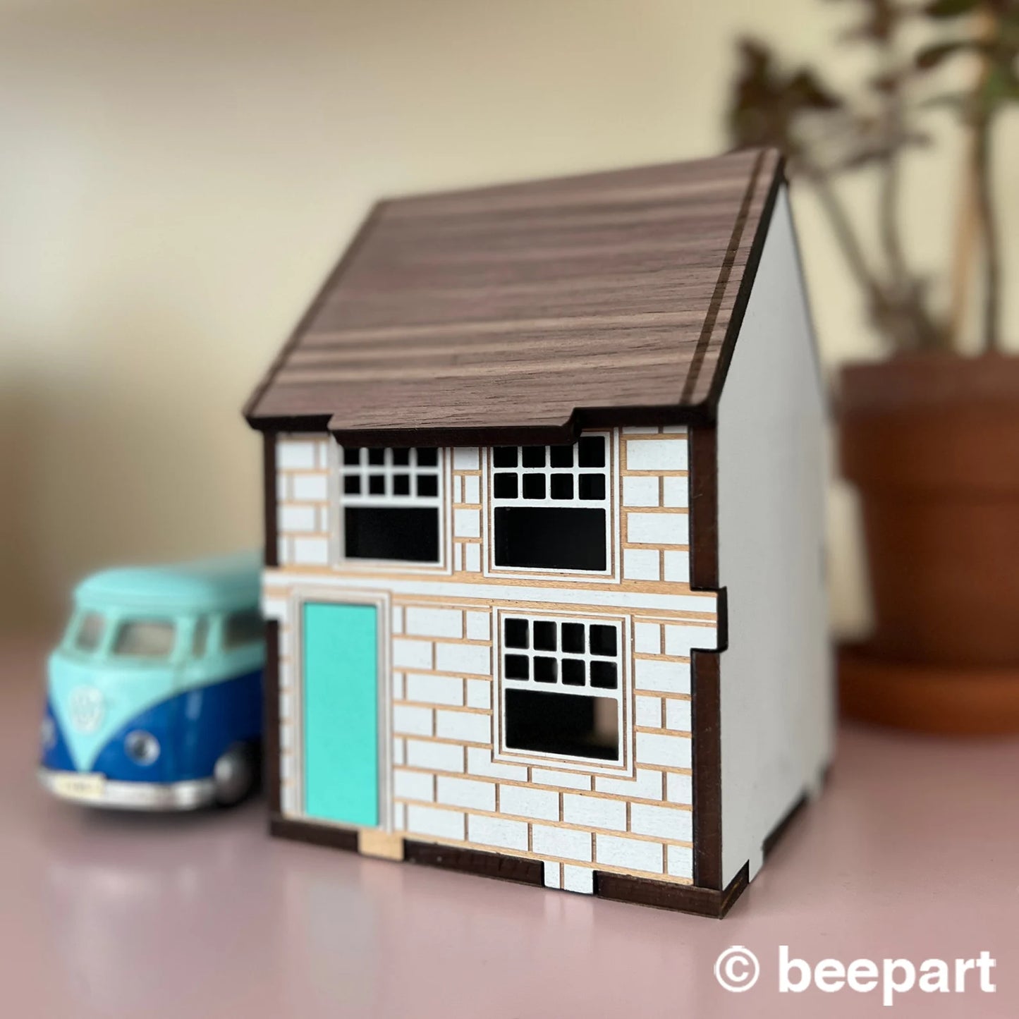 Halifax Hydrostone Miniature House: East Coast Wooden Row House