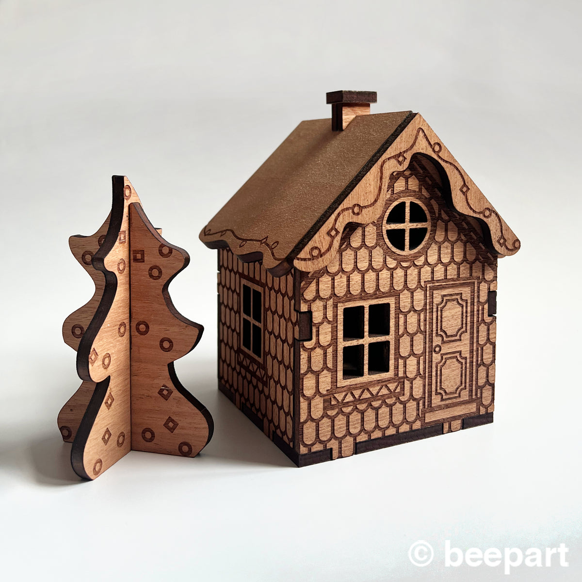 Build & Paint Gingerbread Miniature House