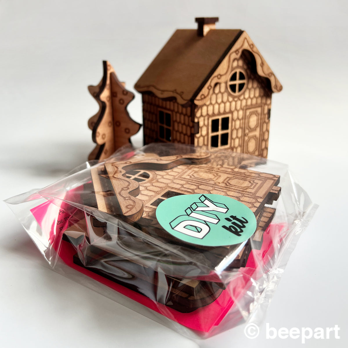 Build & Paint Gingerbread Miniature House
