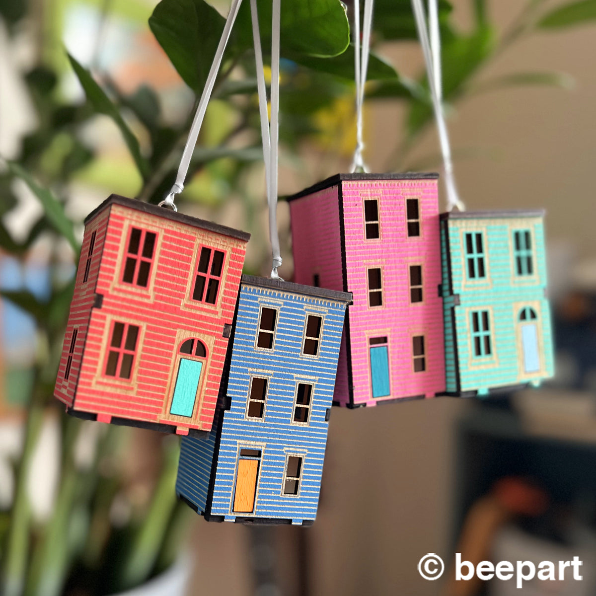 DIY Row House Ornament