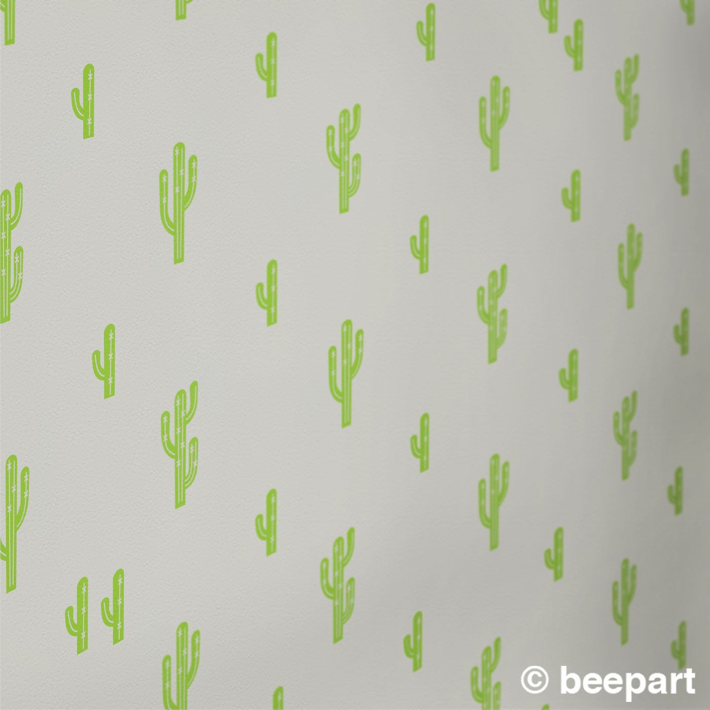 Cactus Wall Decal Set | Southwestern Desert Art for Living Room & Home
