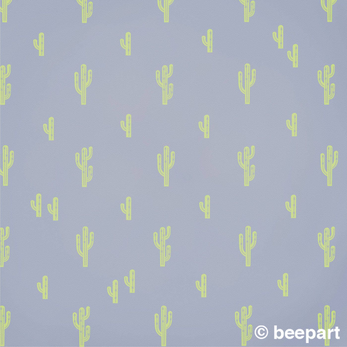 Cactus Wall Decal Set | Southwestern Desert Art for Living Room & Home