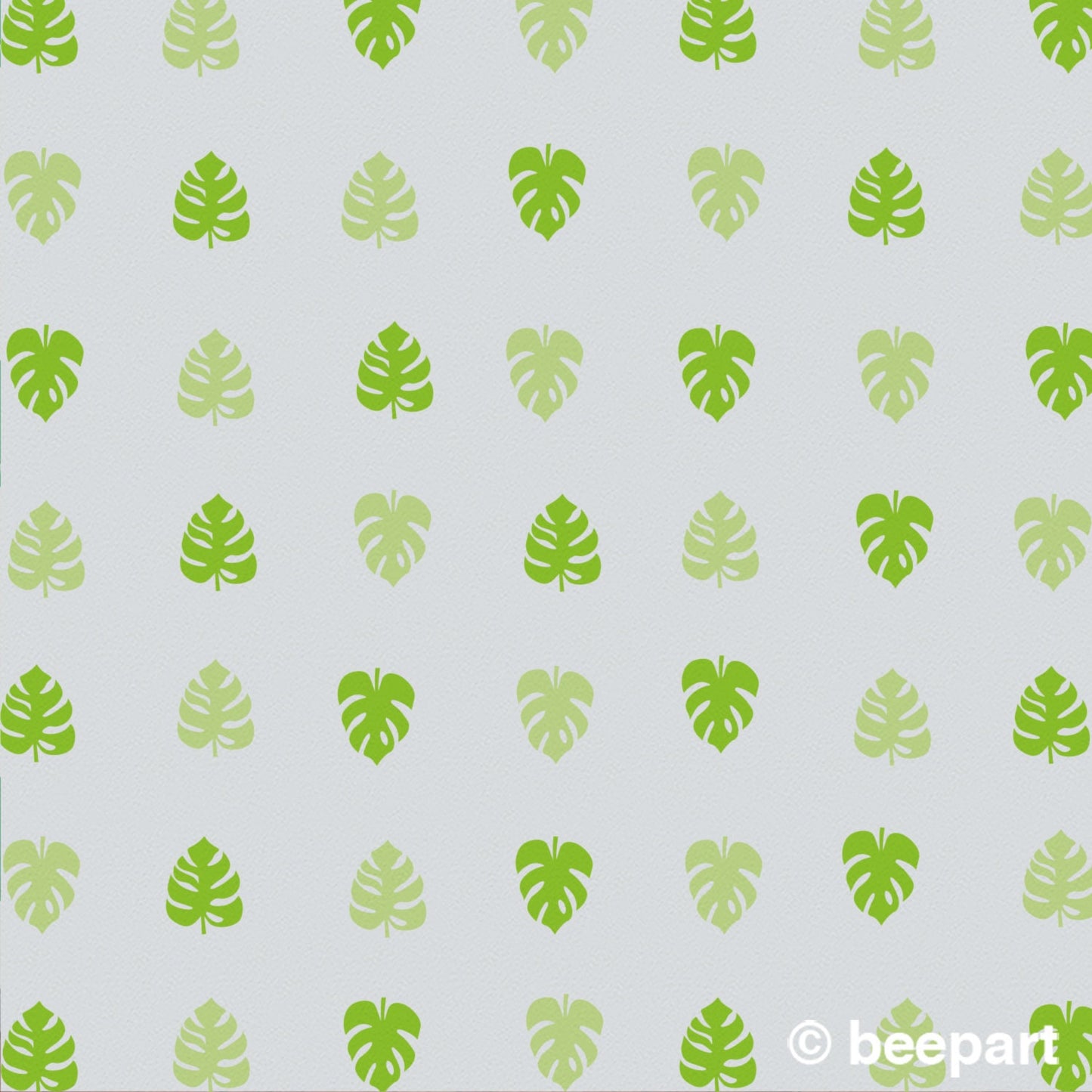 Monstera Leaf Wall Decal Set