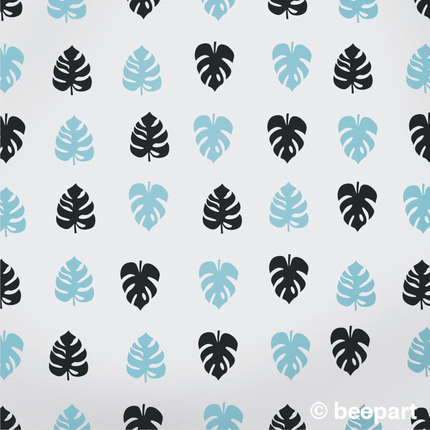 Monstera Leaf Wall Decal Set