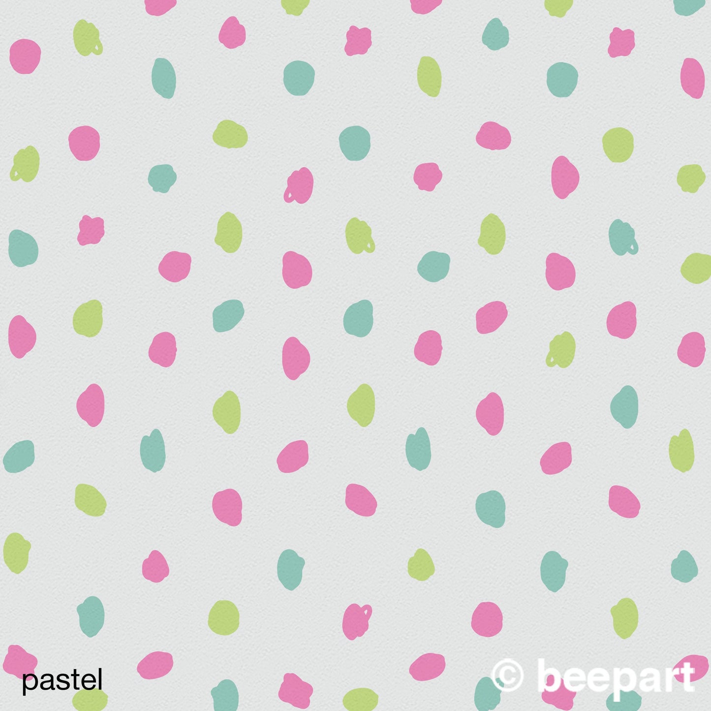 Paint Daubs Polka Dot Wall Decal Set | Modern Pattern Decals