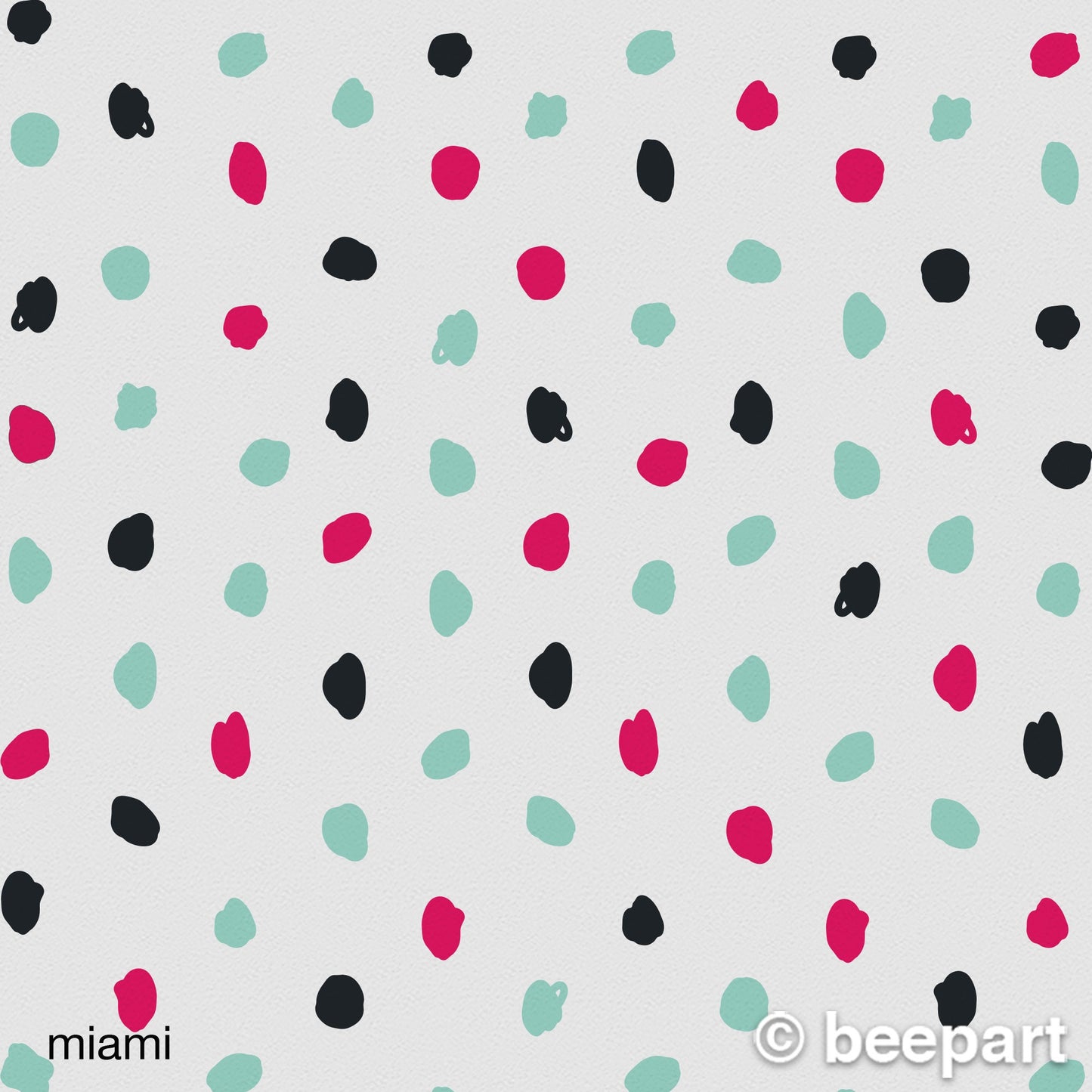 Paint Daubs Polka Dot Wall Decal Set | Modern Pattern Decals