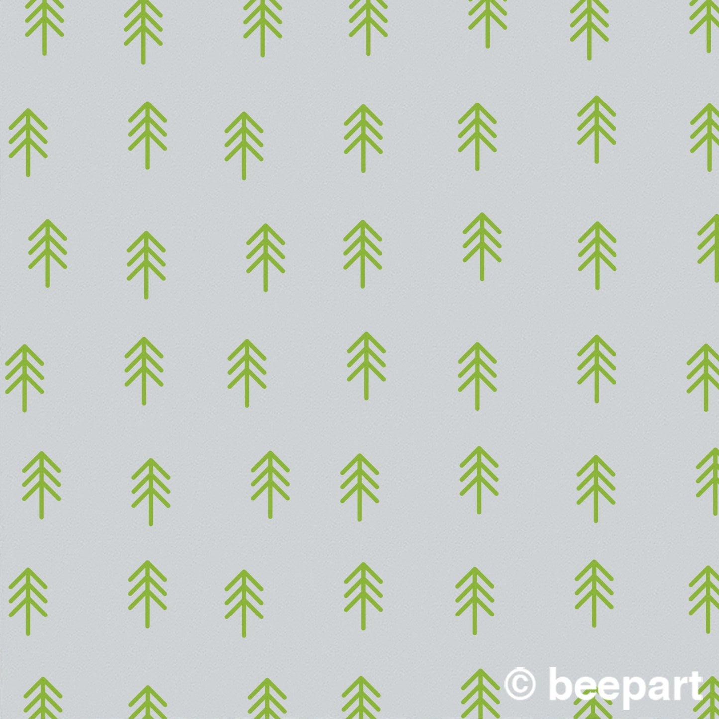 Tree Pattern Wall Decals – Modern Forest Decal Set for Home, Office & Nursery