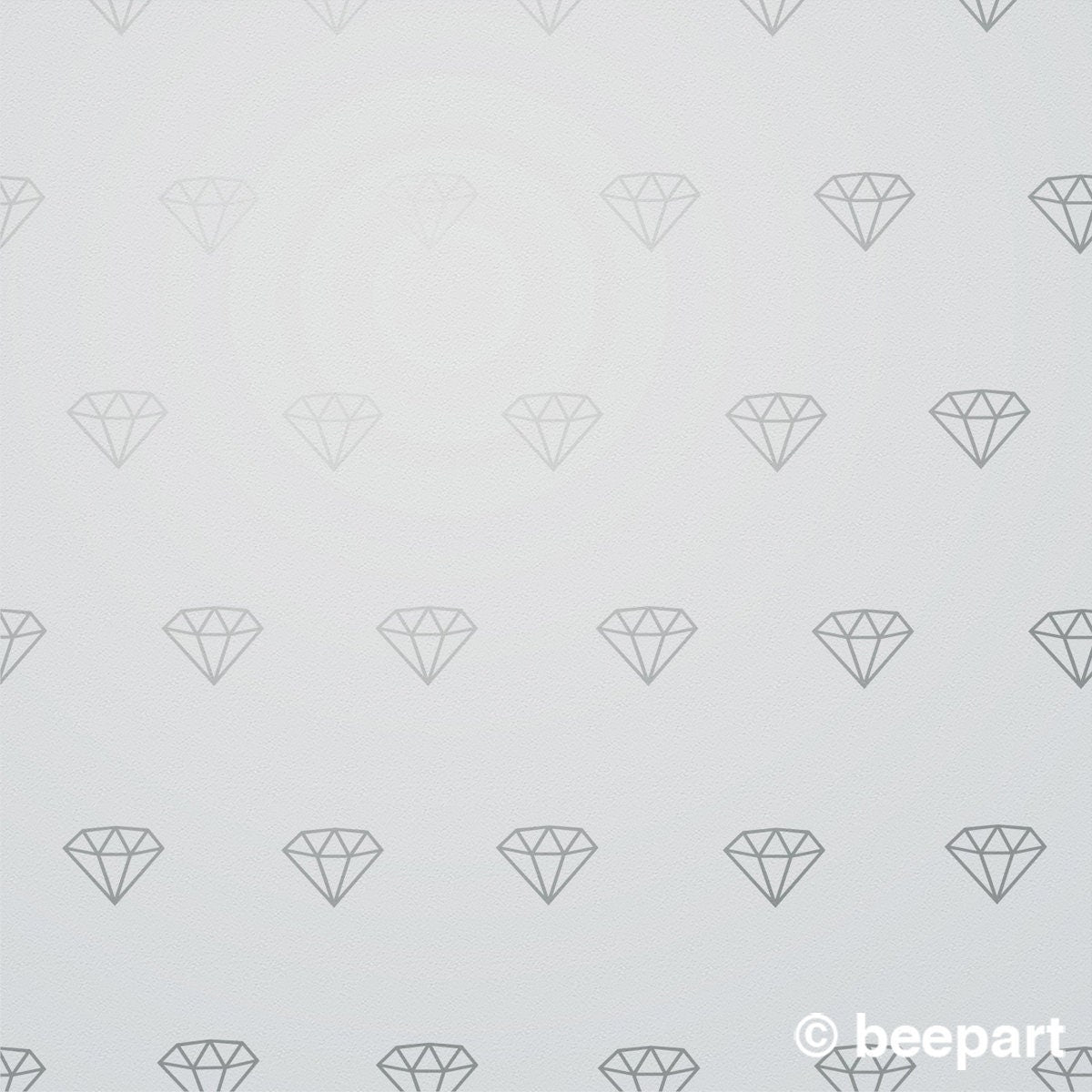 Diamond Pattern Wall Decal Set | Gemstone Vinyl Stickers – Set of 56 or 112
