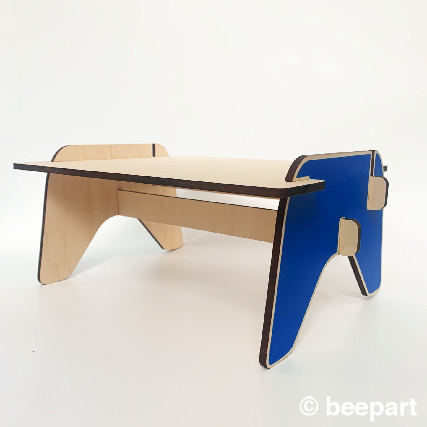MINTO Wood Monitor Stand | Ergonomic Desk Riser – Custom Colour
