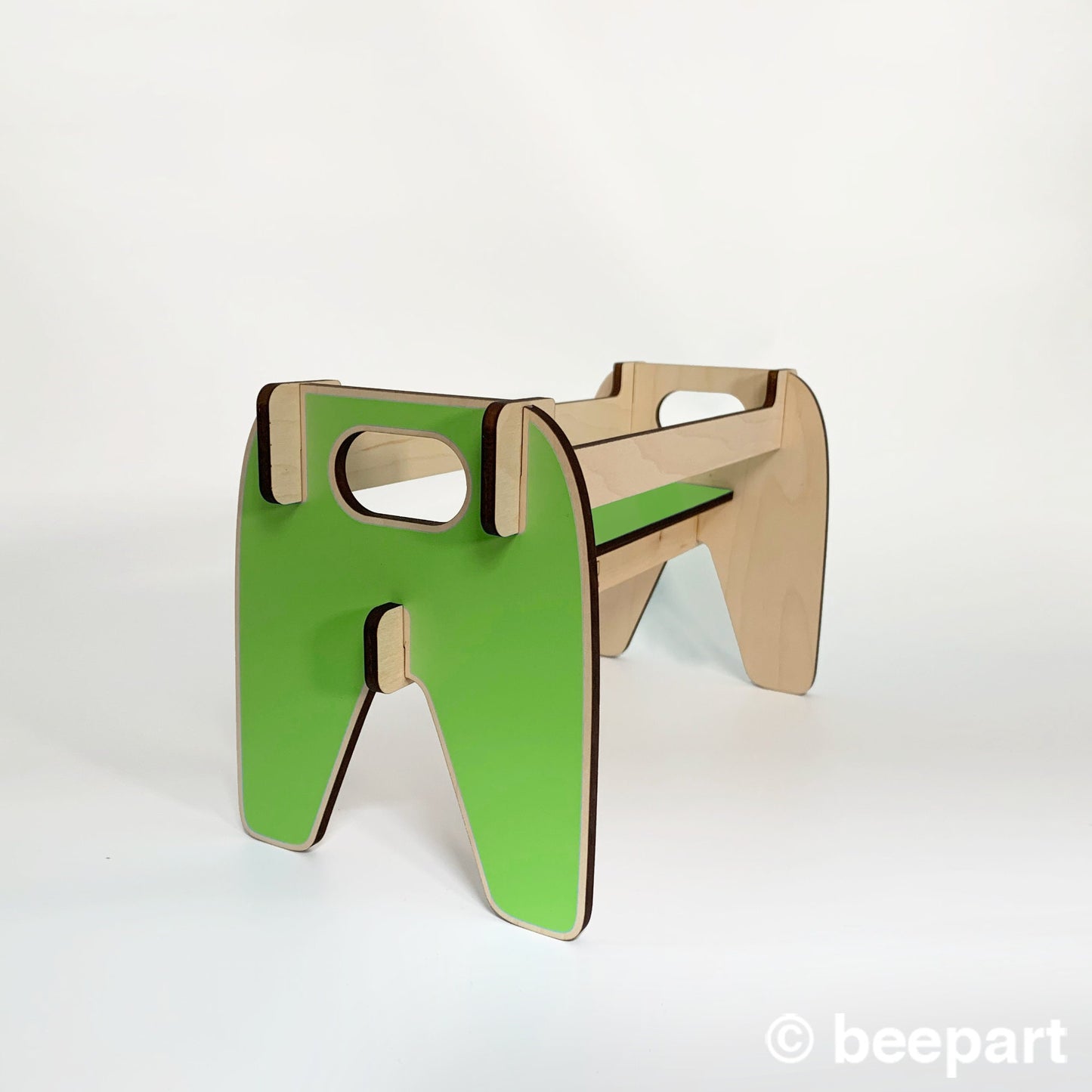 BEVERLY Wood Plant Caddy | Wooden Plant Stand for Succulents, Cactus & Herbs