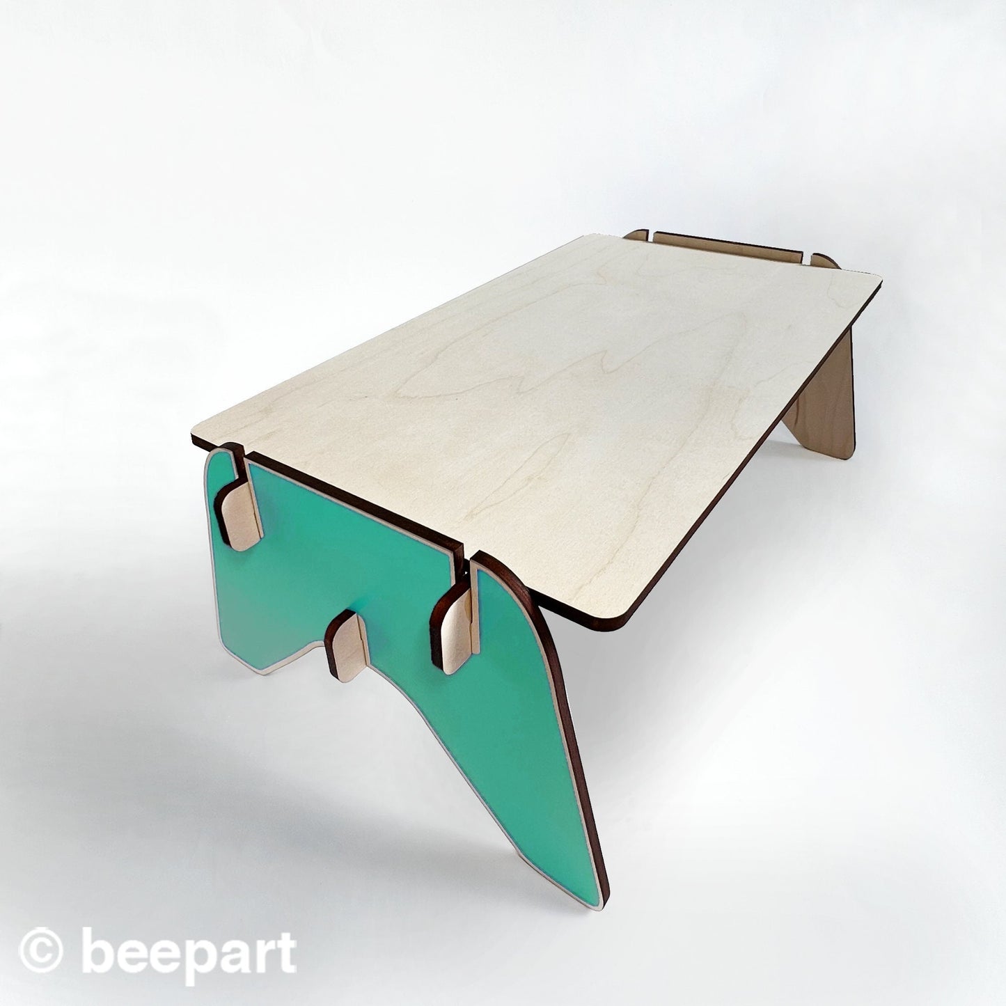 MAINFRAME Wood Monitor Stand | Ergonomic Desk Riser – 2 Sizes & 24 Colours