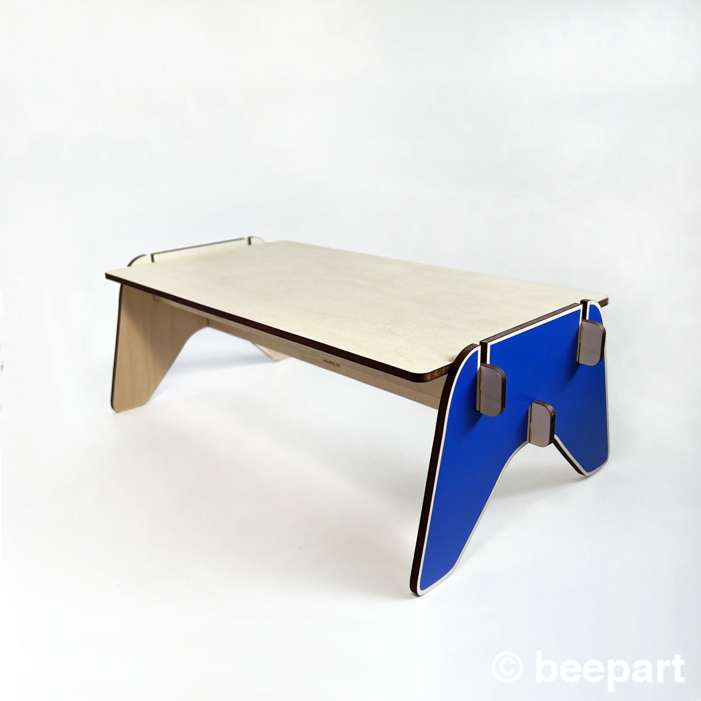 MAINFRAME Wood Monitor Stand | Ergonomic Desk Riser – 2 Sizes & 24 Colours