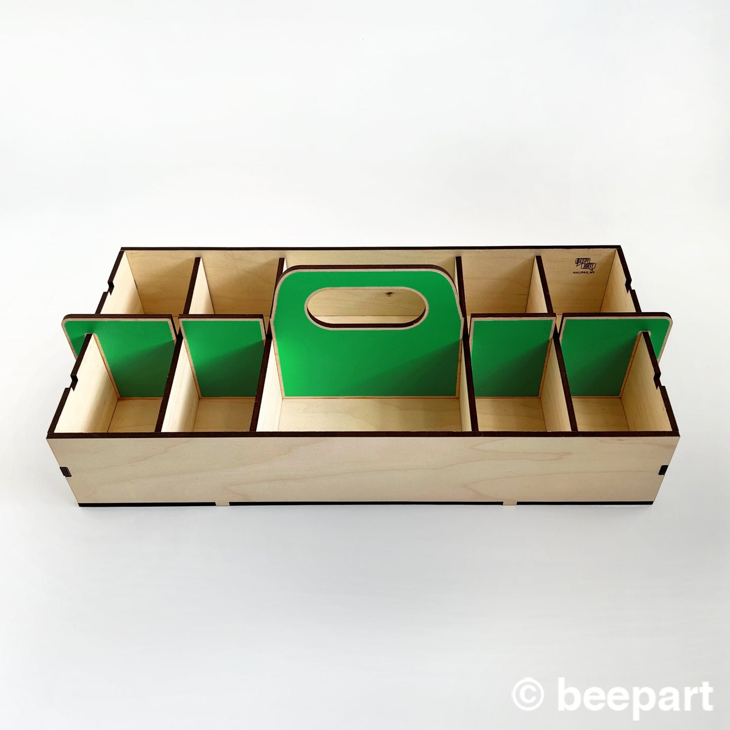 Art supplies organizer wood tool box craft caddy desk organizer art supplies container craft organizer tool kit for craft room supplies