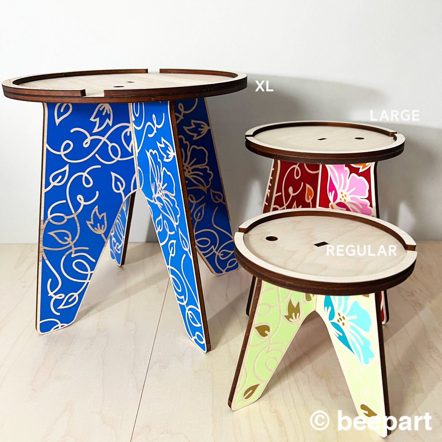 CLEMENTINE Wooden Plant Stand