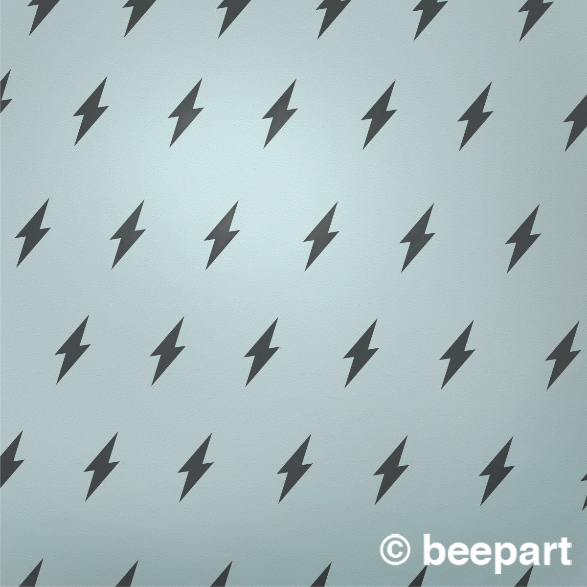 lightning bolt wall decal set, lightning bolt pattern stickers, thunder decor, lightning art, rock and roll decor, retro art,  FREE SHIPPING